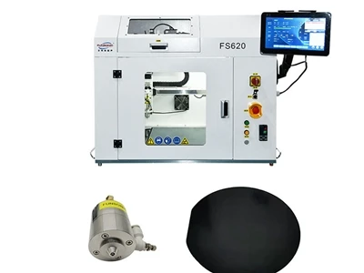 Equipamento de pulverização ultrassônica para revestimento de células de elet...